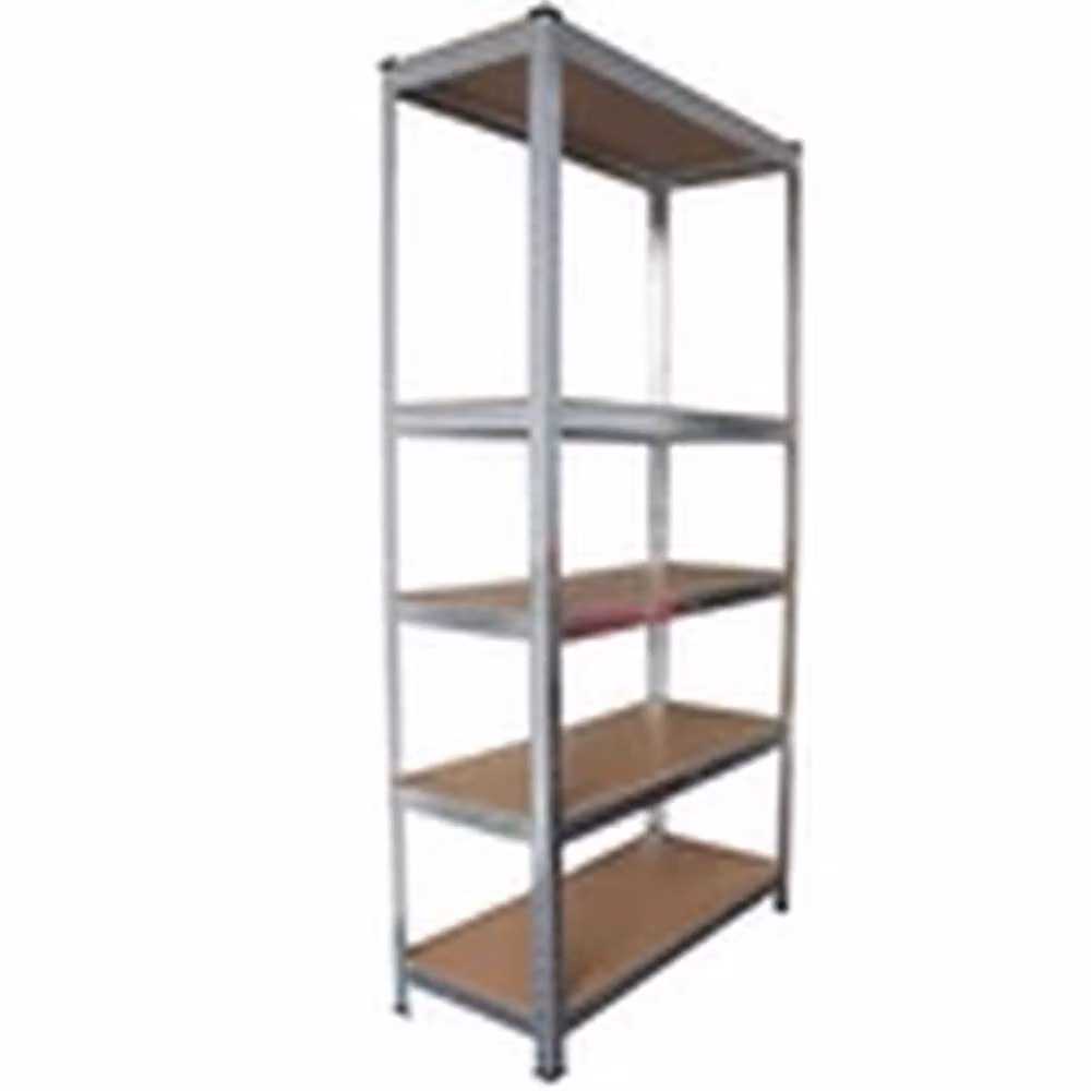 Kelvenix 5 Tier Boltless Metal Shelving Racking in Silver – 3
