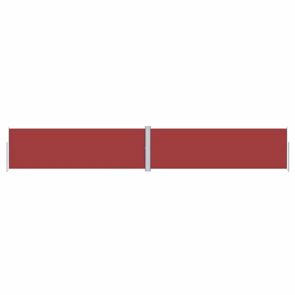 Berkfield Home Red Retractable Roller Side Awning W: 160 cm, L: 1000 cm – 2