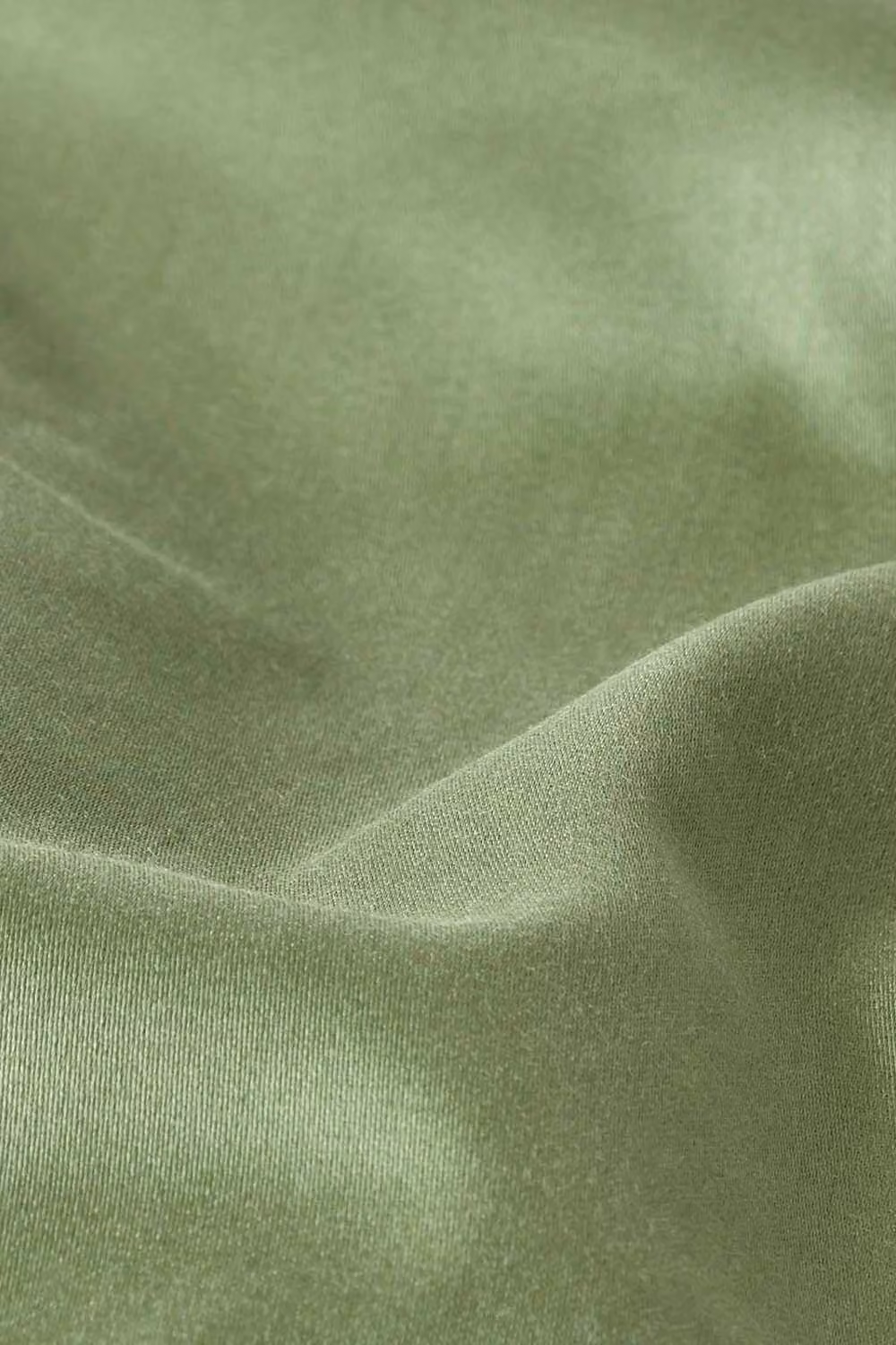 Homescapes Green Mako Sateen Combed Cotton Oxford Pillowcase, 400 TC – 2