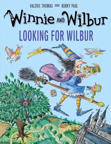 Winnie and Wilbur: Looking for Wilbur Picture Book by Oxford University Press, Multicolour Paper Edition – 1