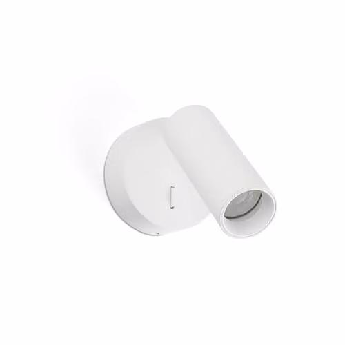 Faro Barcelona Stan Slim White GU10 Reading Wall Light with Switch – 1