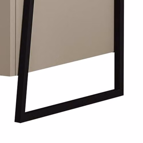 FWStyle Pal Bedside Table in Ash Green with Black Metal Frame – 4