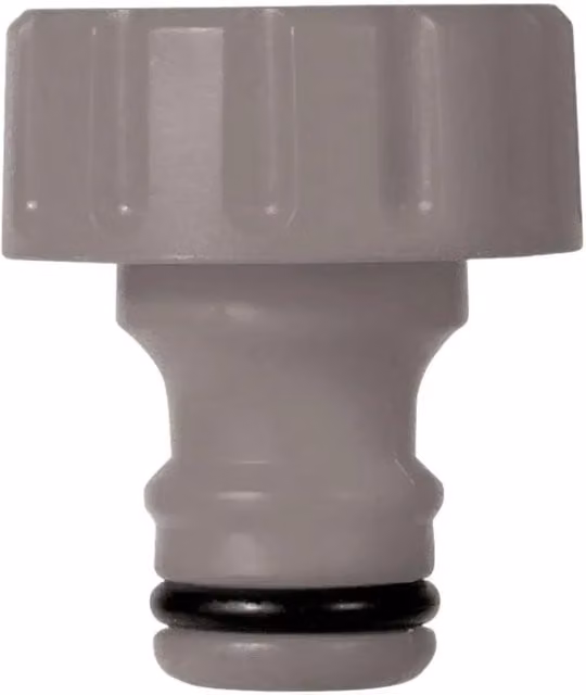 Hozelock Grey Plastic Quick Coupling Inlet Adapter