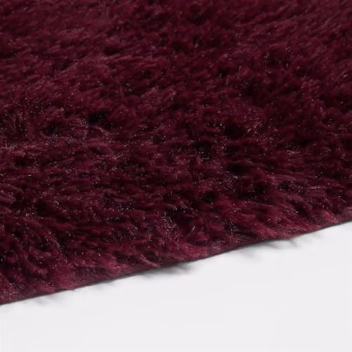 Sienna Red Fluffy Shaggy Runner Rug for Living Room, Hallway or Bedroom, W/D/H: 60 x 150 x 1 cm – 3