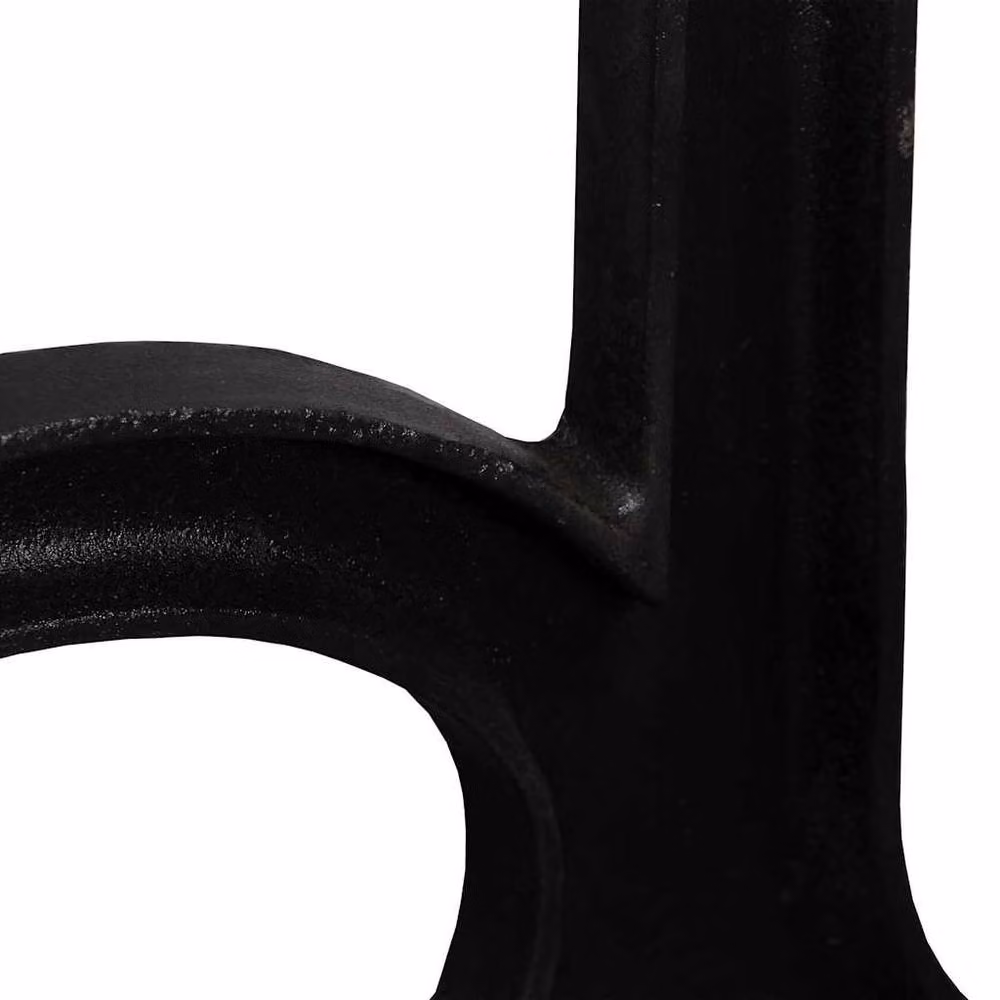 Berkfield Home Cast Iron Coffee Table Legs with Arched A-Frame Base, 2 Pieces, Black – 5