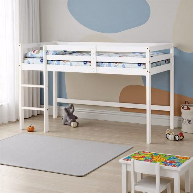 Seconique Panama Mid Sleeper Childrens Bed in White