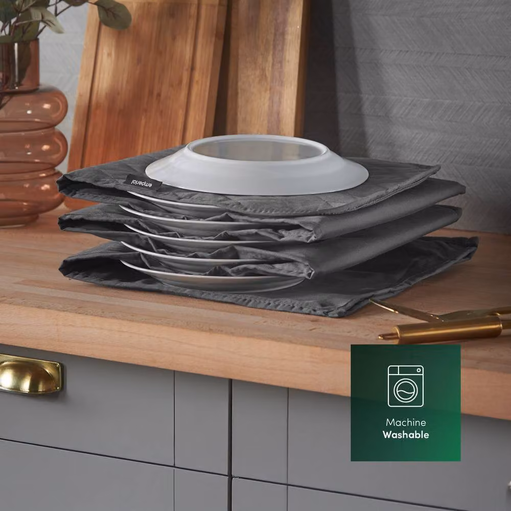 Emperial Electric Plate Warmer in Grey with 12 Plate Capacity – 4