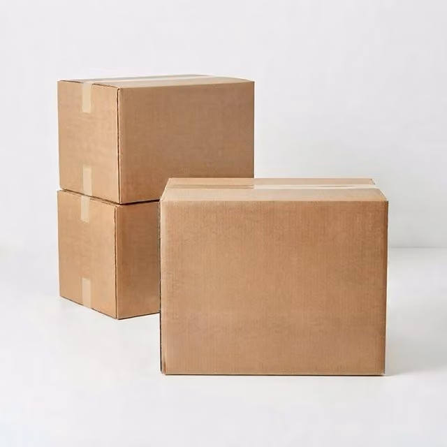 Storm Trading Group Brown Double Wall Corrugated Cardboard Storage Boxes, W/D/H: 76.2 x 50.8 x 50.8 cm, Pack of 50