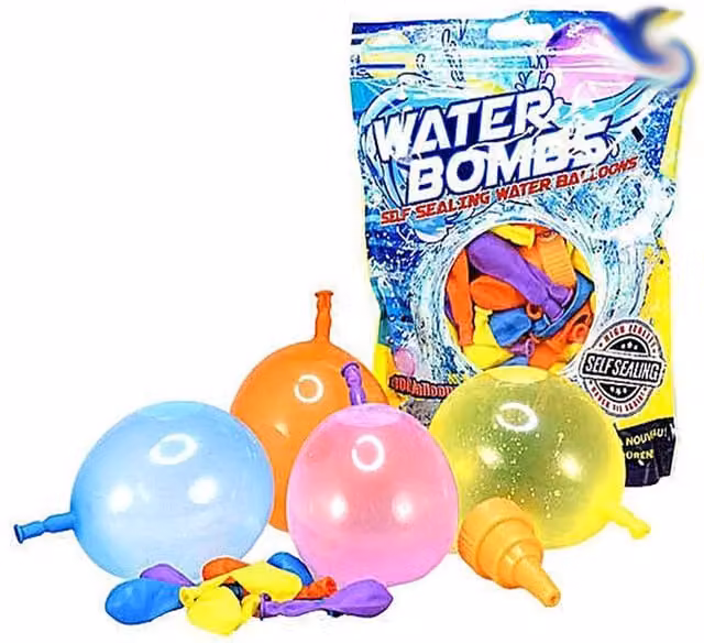 UMKYTOYS Self Sealing Multicolour Water Balloons for Kids Throwing Games