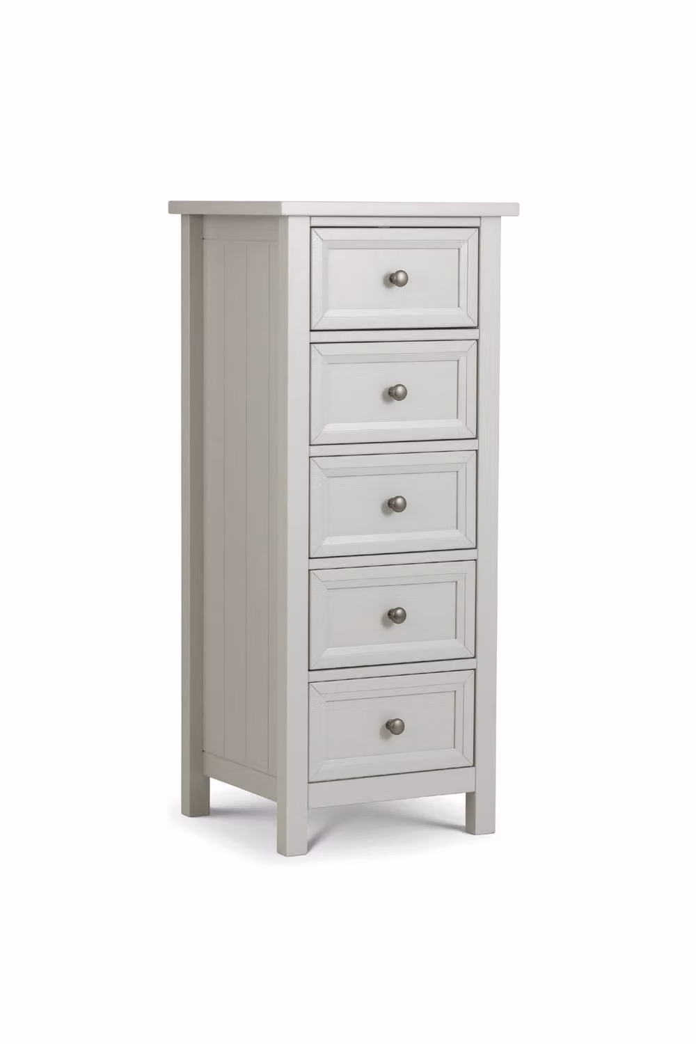 Julian Bowen Maine 5 Drawer Tall Chest in Anthracite Grey – 2