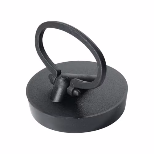 McAlpine Black 1.5 inch PVC Plug with Handle BP3H – 1