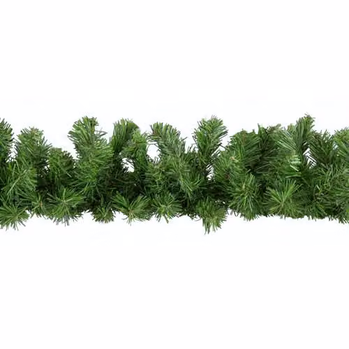 Samuel Alexander 2.7m Plain Green Colorado Artificial Christmas Garland – 6