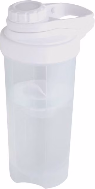 Floso Forza Sports Shaker Bottle, 700 ml, Transparent