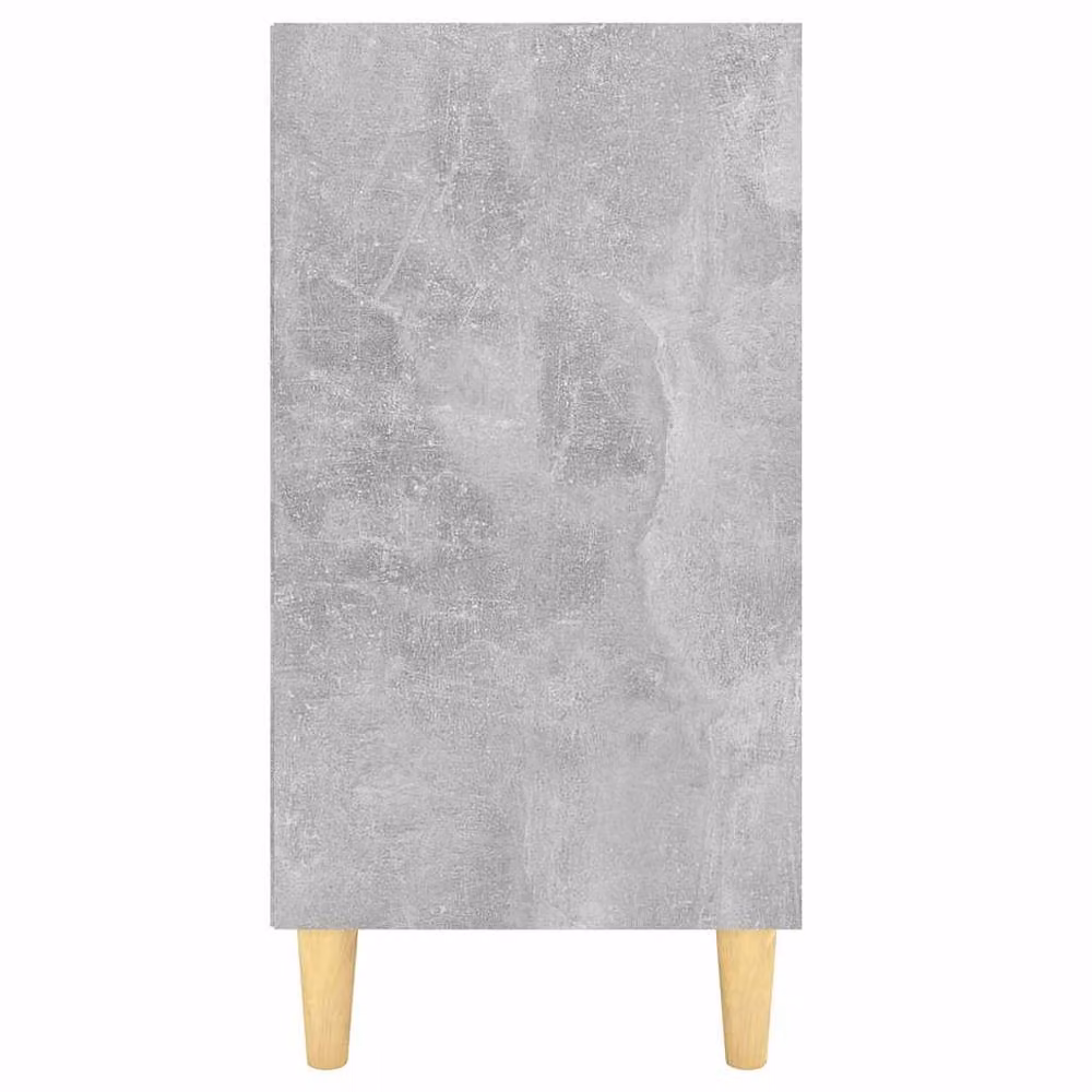 Berkfield Home Concrete Grey Sideboard in Engineered Wood, W/D/H: 103.5 x 35 x 70 cm – 3