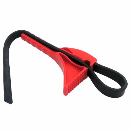 Boa Constrictor Strap Wrench, Red, 8 inch (22.86 cm)