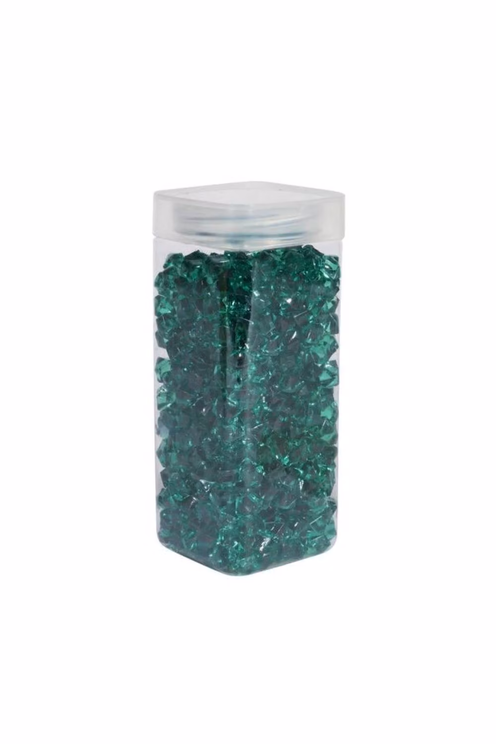 KDMD Dark Green Acrylic Stones in Square Jars, 320g per Jar, 2 Pack – 2