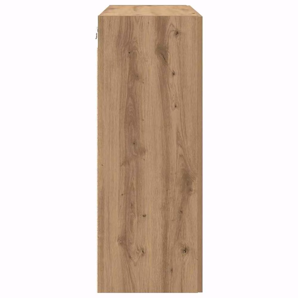 Berkfield Home Modern Hanging Wall Cabinet in Brown, W/D/H: 69.5 x 34 x 90 cm – 5