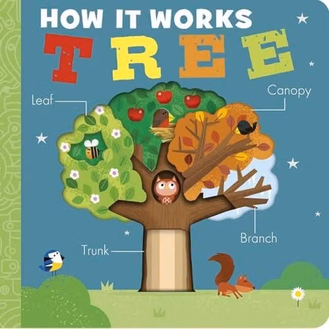 Isabel Otter How It Works: Tree Board Book, Multicolour
