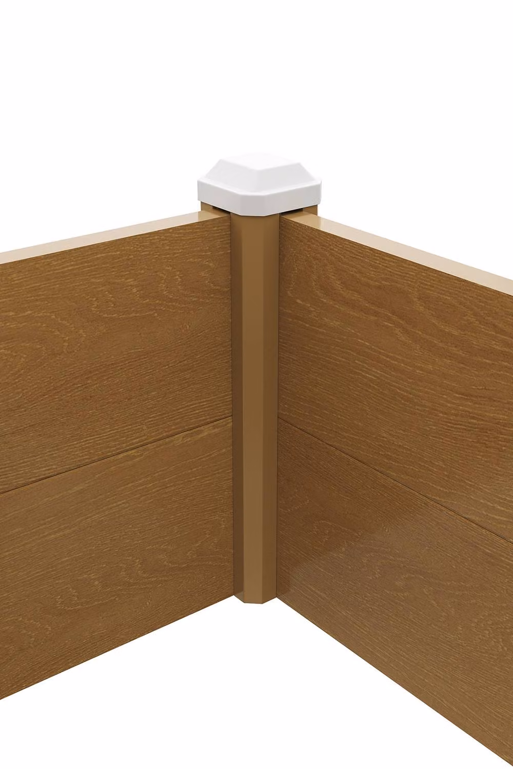 Living and Home Plastic Wood-Grain Raised Garden Bed Planter in Brown, W/D/H: 54 x 33 x 54 cm – 3