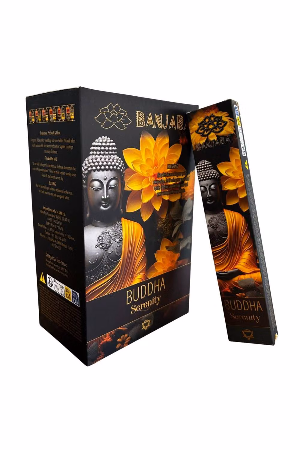 KDMD Serenity Banjara Buddha Natural Wood Incense Sticks, Brown – 3