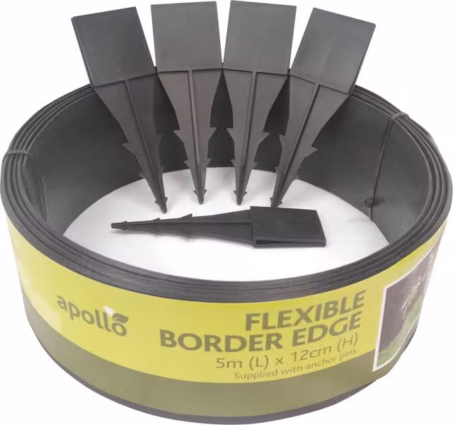Apollo Flexible Border Edge in Black