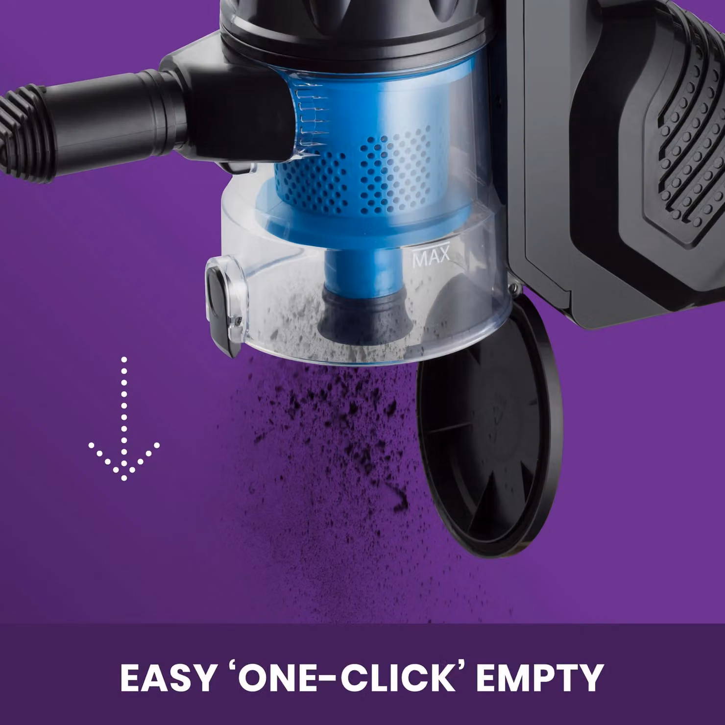 Vytronix HSV3 3-in-1 Corded Stick and Handheld Vacuum Cleaner, 600W, Multicolour Blue – 3