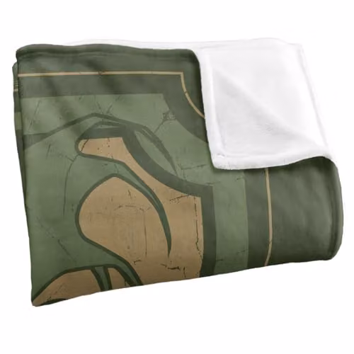 LOGOVISION Lord of the Rings Green Dragon Tavern Super Soft Fleece Throw Blanket, Multicolour, W: 152 cm, D: 127 cm – 2