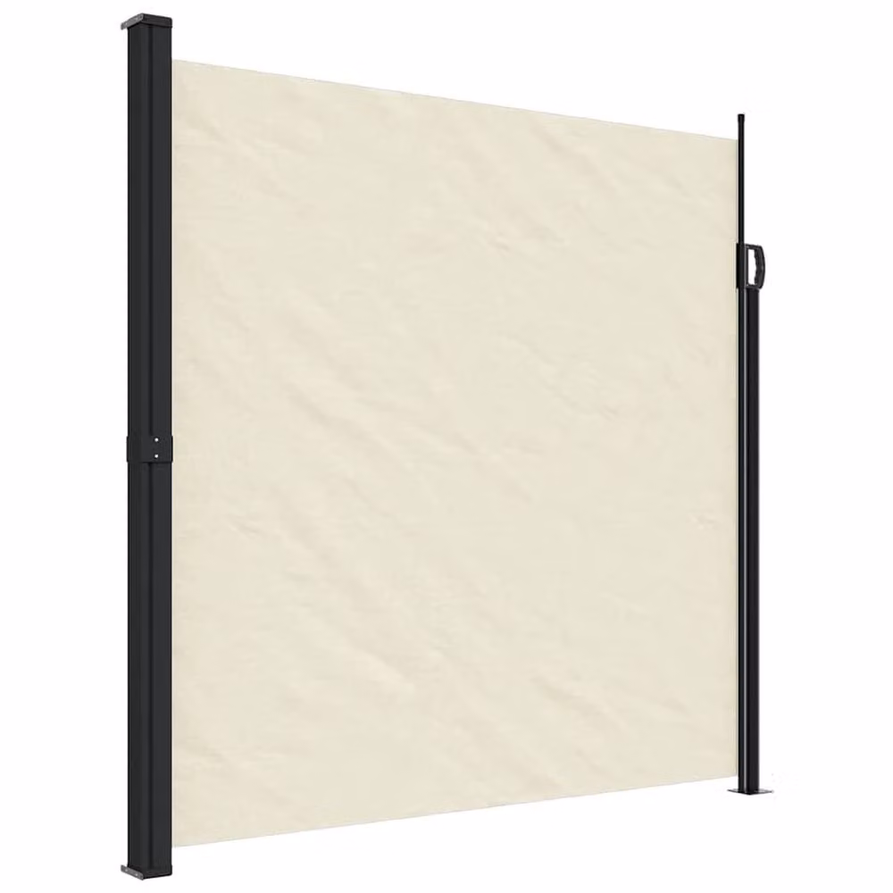 Berkfield Home Retractable Side Awning in Beige, Wall-Mounted Polyester, W/D/H: 200 x 600 x 200 cm – 2