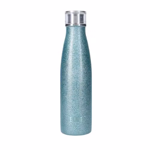 Built NY Perfect Seal Vacuum Insulated Stainless Steel Water Bottle, Blue and Turquoise, 500 ml – 1