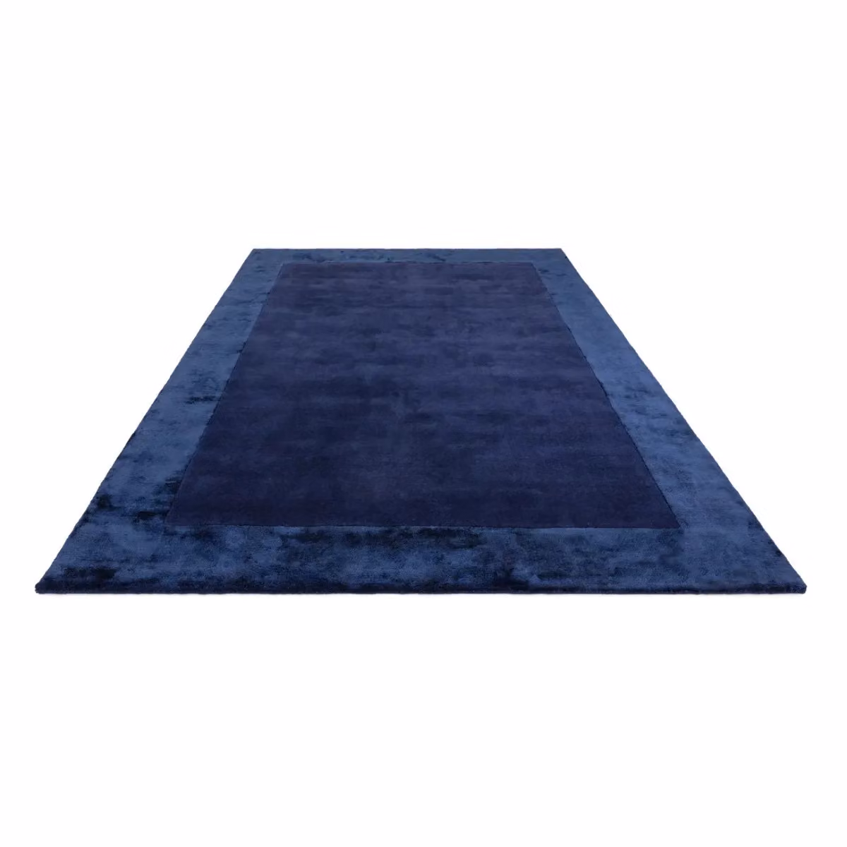 The Rug Shop UK Blue Modern Plain Rectangular Area Rug, W: 200 cm, L: 290 cm – 3
