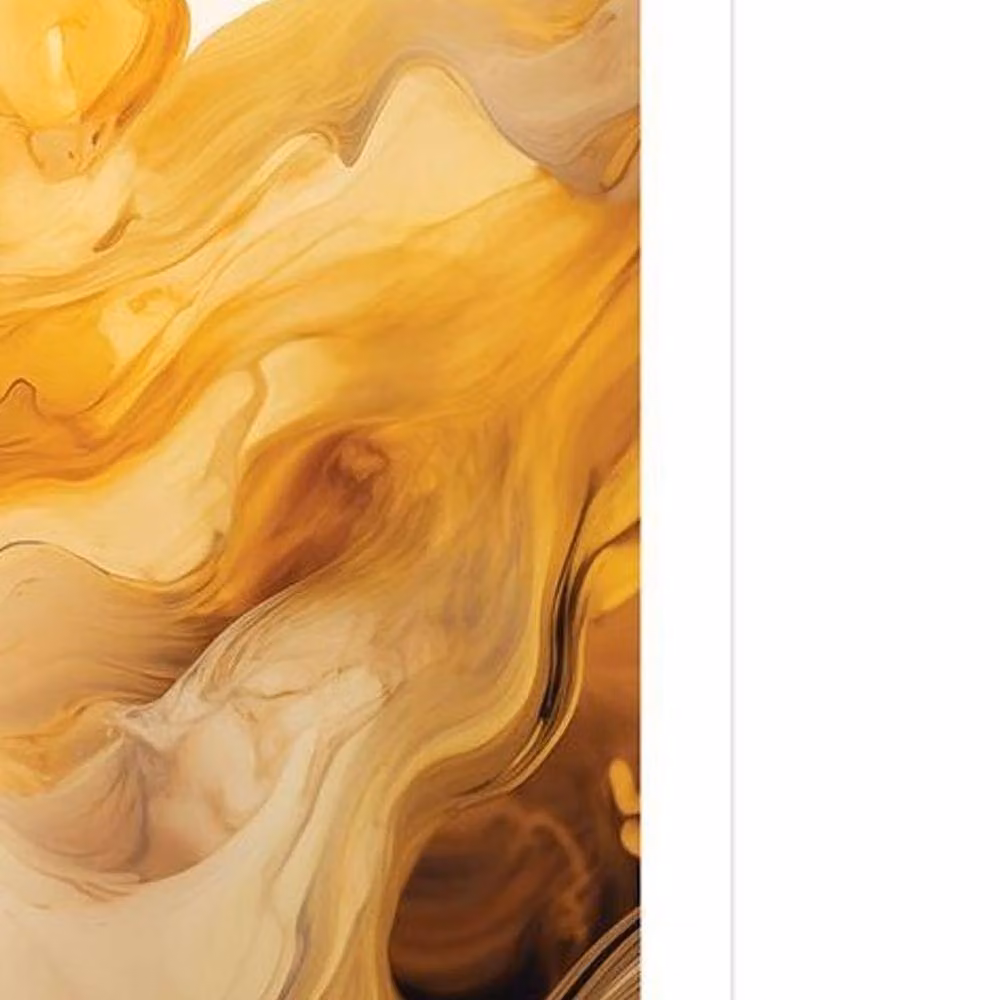 Ada Ingram Angel 111 Abstract Typography Paper Poster in Dark Brown – 2