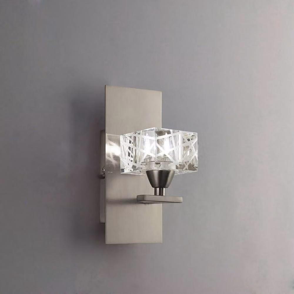 Netlighting Zen Wall Lamp with Rocker Switch, G9, Grey and Silver – 2