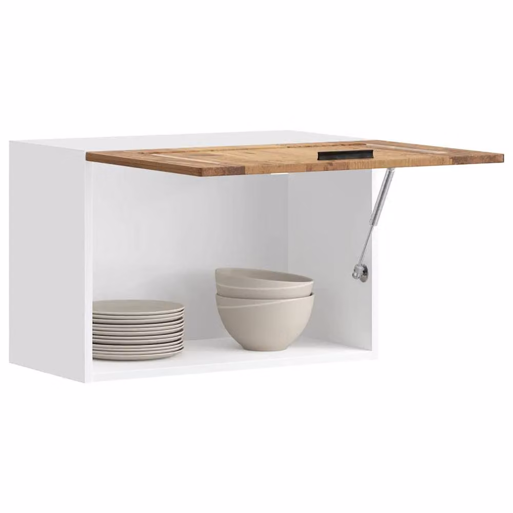 Berkfield Home Porto Wall Mounted Kitchen Cabinet in Brown Old Wood Engineered Wood – 2