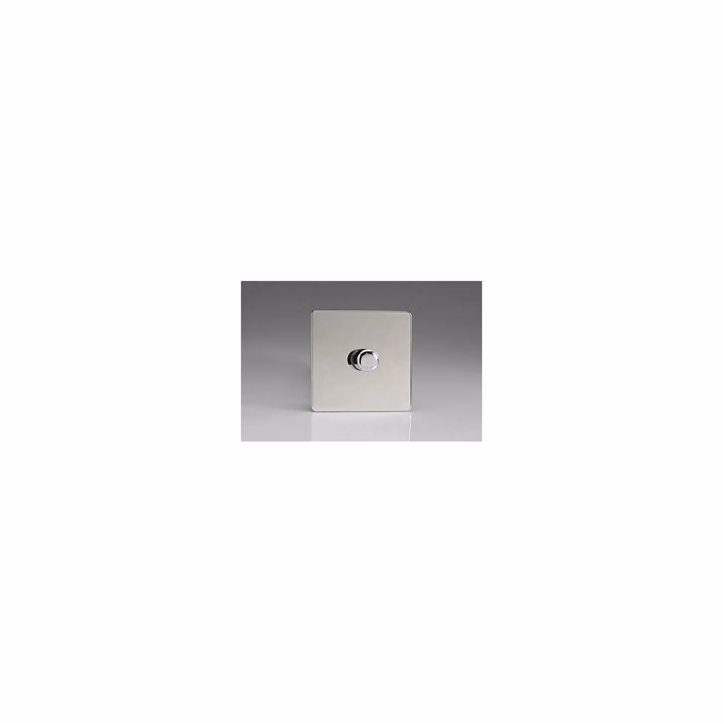 Varilight JDCP401S 1-Gang Leading and Trailing Edge Dimmer Switch in Polished Chrome and Grey – 2