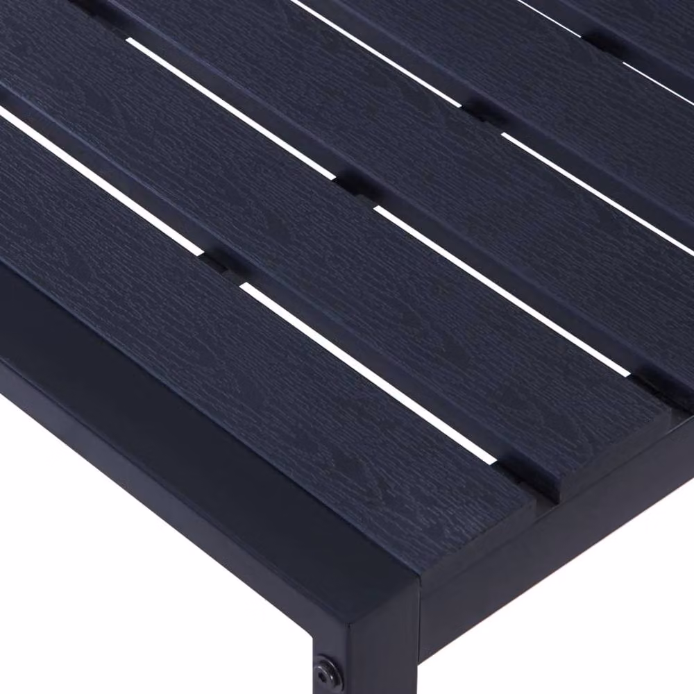 Berkfield Home Modern Garden Bench in Black – 3