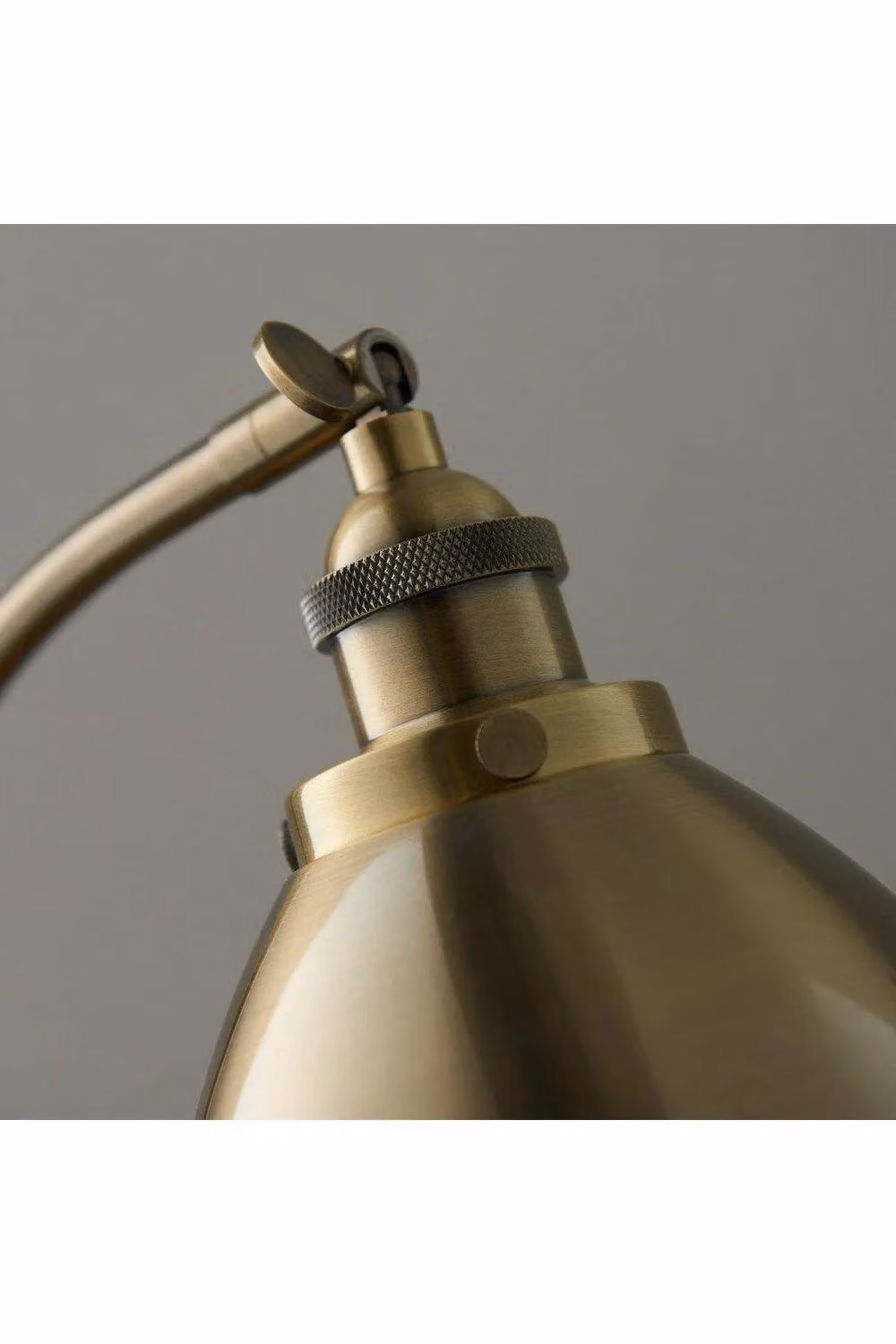 Netlighting Franklin Adjustable LED Task Table Lamp in Gold and Antique Brass – 3