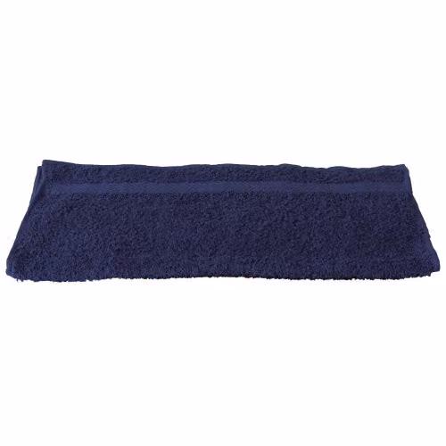 Towel City Luxury 550 GSM Cotton Terry Gym Towel in Blue, W/D/H: 40 x 60 x 40 cm