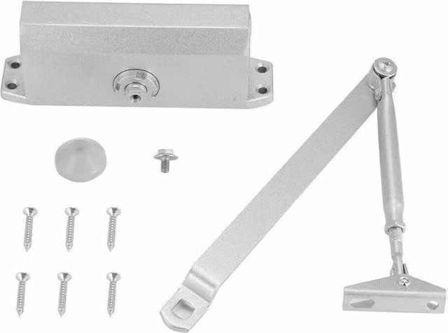 PAWNORA Overhead Door Closer Opener in Silver – 1