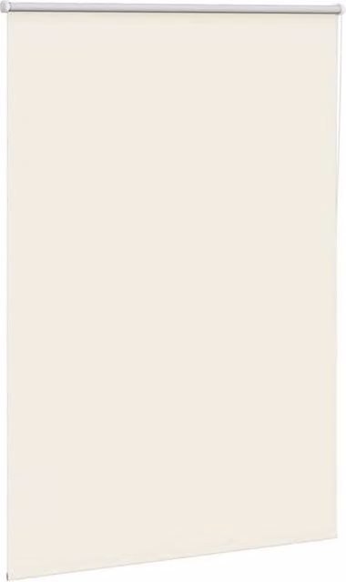 Berkfield Home Blackout Roller Blind in Off-White, Thermal Insulating Polyester Fabric, W: 155 cm, H: 230 cm