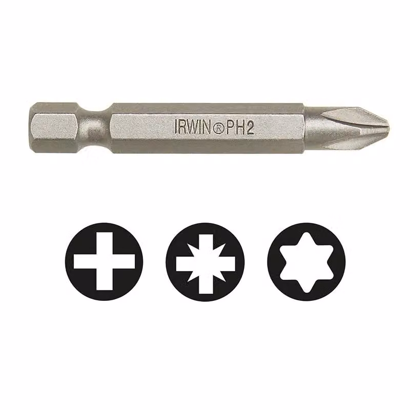 IRWIN Phillips Steel Screwdriver Bits in Multicolour and Silver – 2
