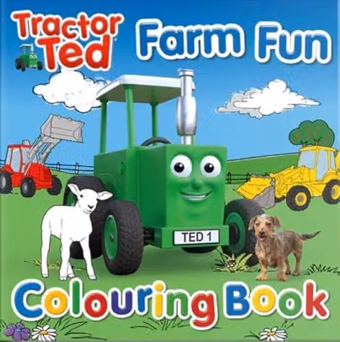 Tractor Ted Farm Fun Colouring Book by Tractorland Ltd, Multicolour