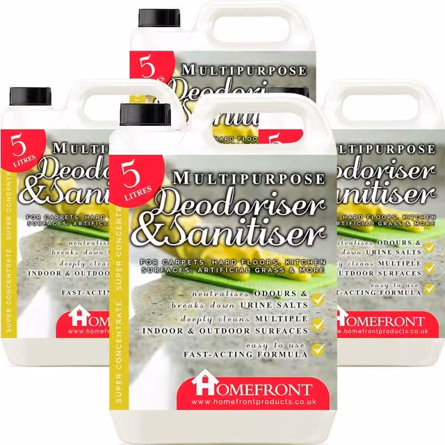 Homefront Multipurpose Deodoriser Sanitiser, Clear, 20kg