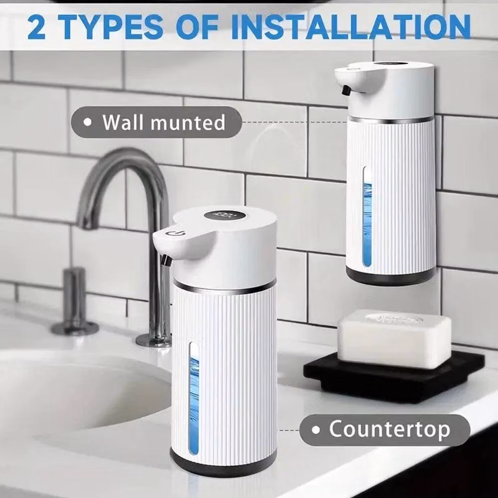 PAWNORA Automatic Soap Dispenser, 420ml, White – 3
