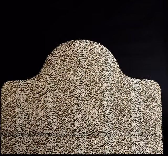House of Hackney WILD CARD Cloud Headboard in Butterscotch Multicolour Upholstered Fabric