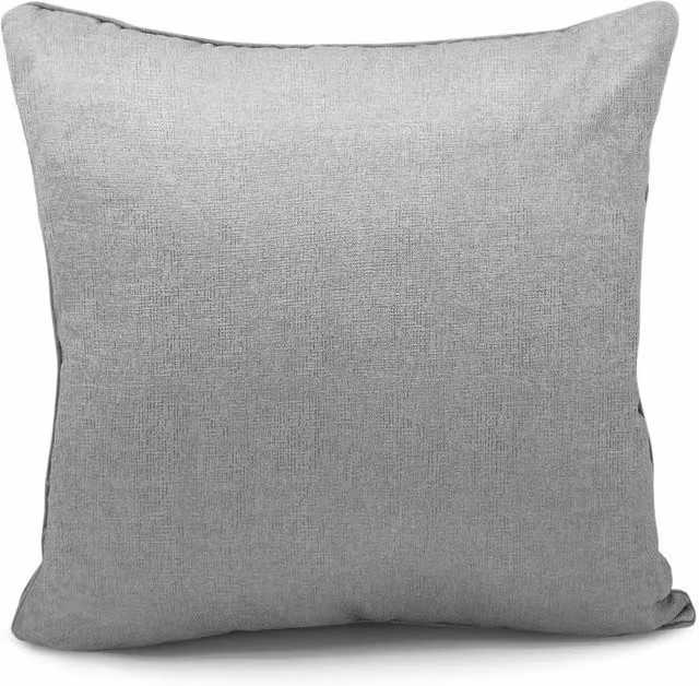 Intimates Westwood Square Filled Cushion in Silver, W x D: 43 x 43 cm