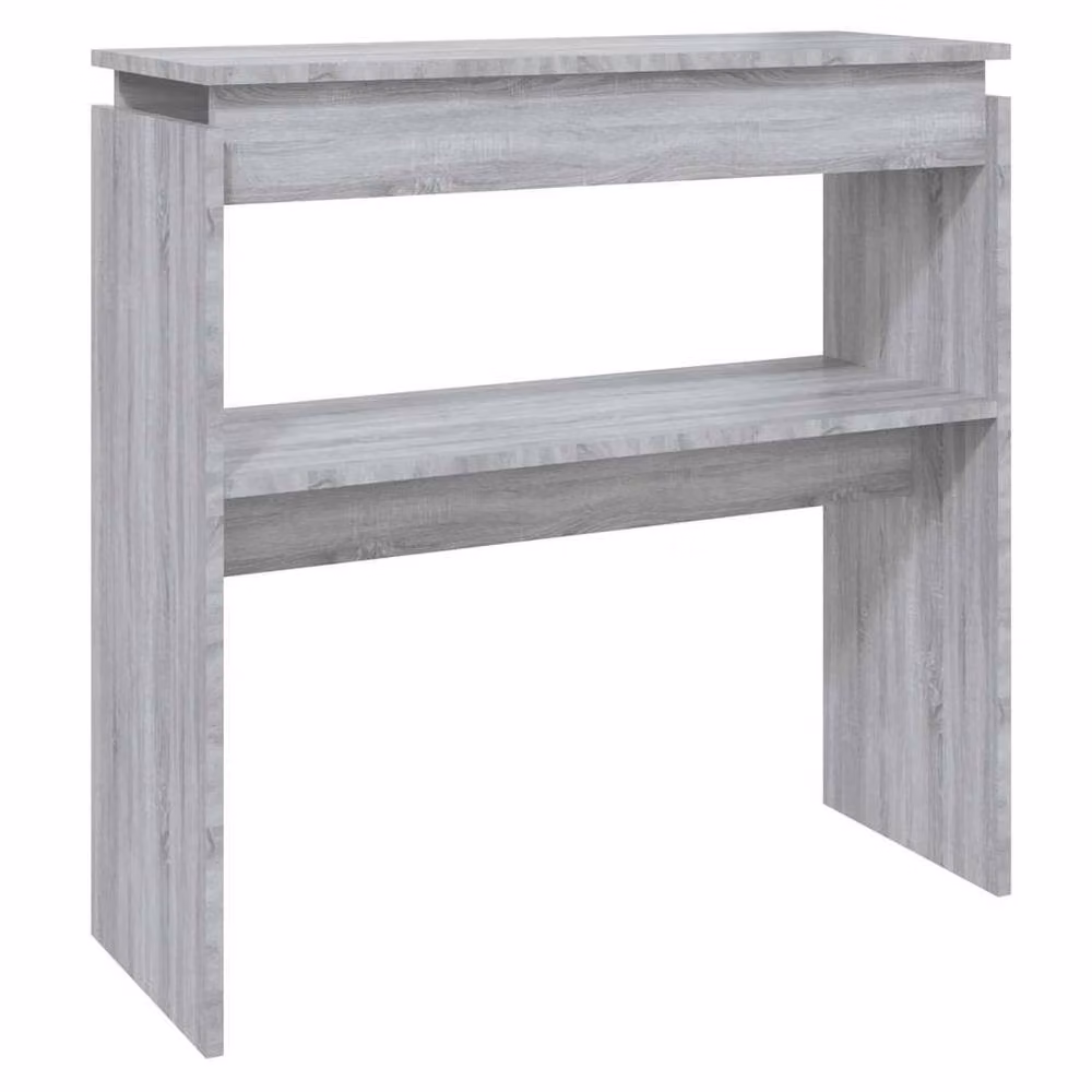 Berkfield Home Decorative Console Table in Grey Sonoma, W/D/H: 80 x 30 x 80 cm – 2