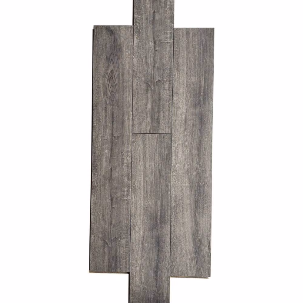 Quick-Step Click Laminate Wood Effect Vinyl Flooring in Dark Grey, 12mm Thickness, Covers 1.875sqm (8 Planks) – 2