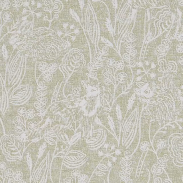 Clarke & Clarke Westleton Fabric in Sage Green