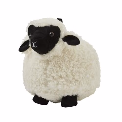 Ulster Weavers Woolly Sheep Animal Print Door Stop in White, Black and Beige, W: 22 cm, D: 18 cm, H: 15 cm – 1