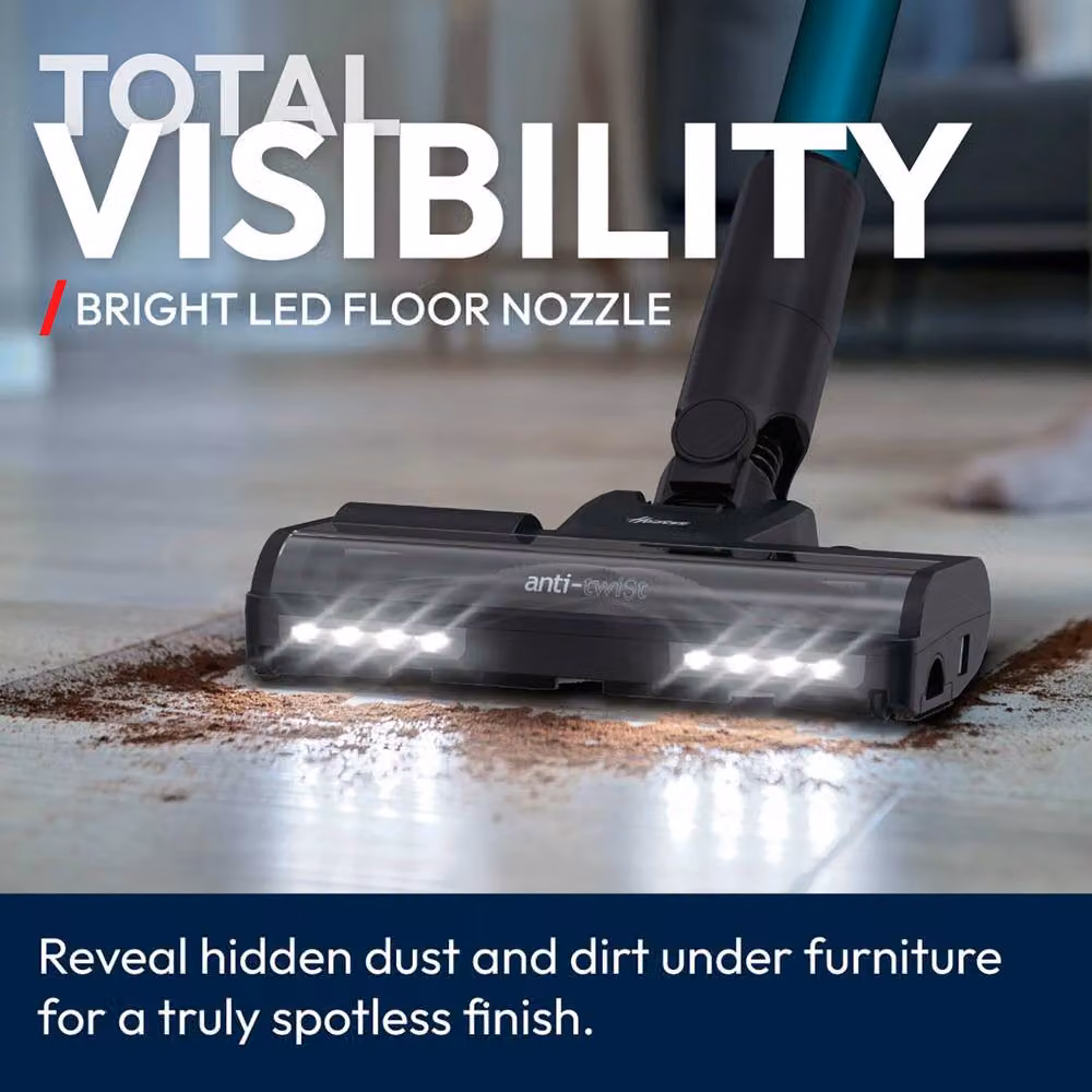 ExtraStar 200W Cordless Bagless Vacuum Cleaner in Turquoise with 700ml Capacity – 3